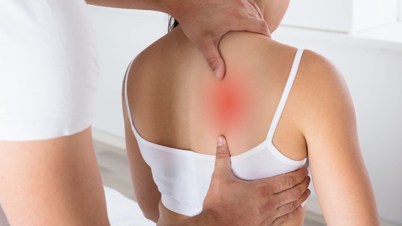 Mentės diskinezė “Sparnuotosios mentės sindromas”